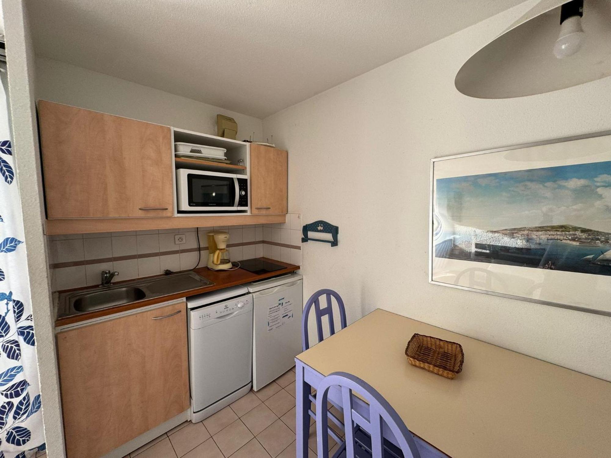 Studio Vue Mer Avec Pkg, Piscine, Tennis, Plage Direct แซ็ต ภายนอก รูปภาพ