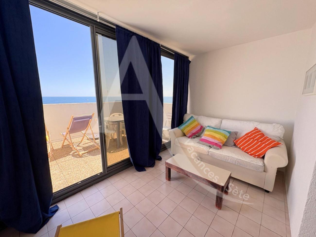 Studio Vue Mer Avec Pkg, Piscine, Tennis, Plage Direct แซ็ต ภายนอก รูปภาพ